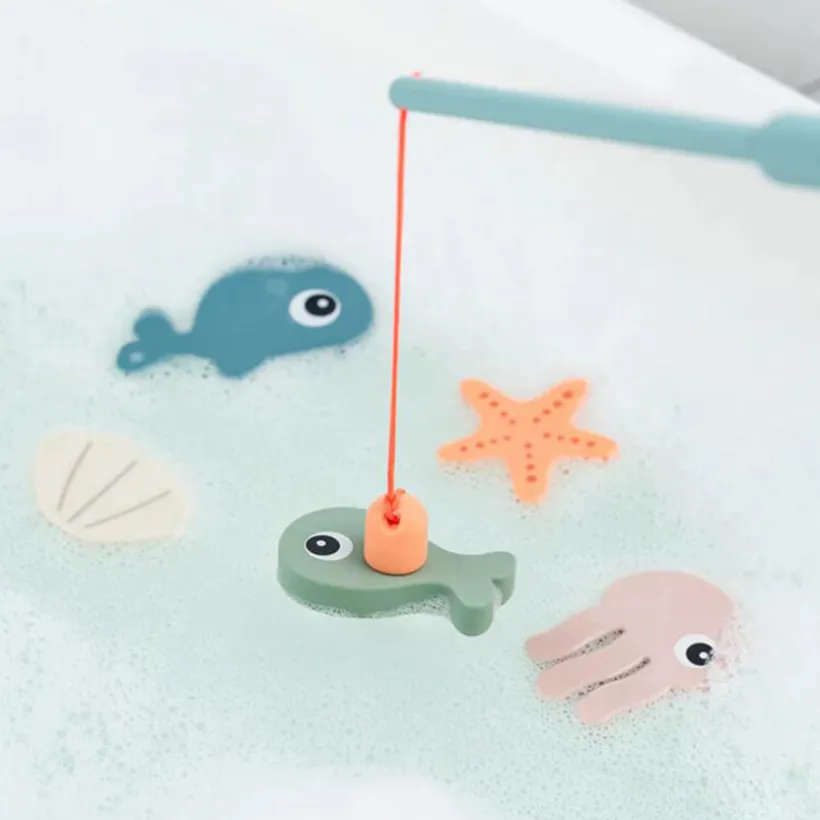 Jeu de pêche pour le bain Sea Friends multicolore