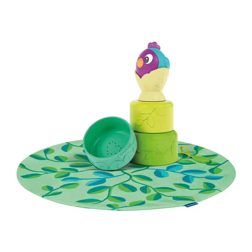 Jeu de tasses à empiler 3 en 1 Play+ petit oiseau