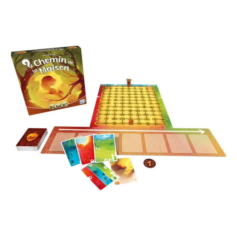 Jeu le chemin de la maison