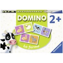 Jeux de Connaissances Jeu Educatif Domino Animaux de la Ferme