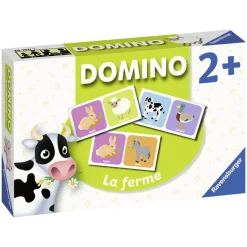 Jeux de Connaissances Jeu Educatif Domino Animaux de la Ferme