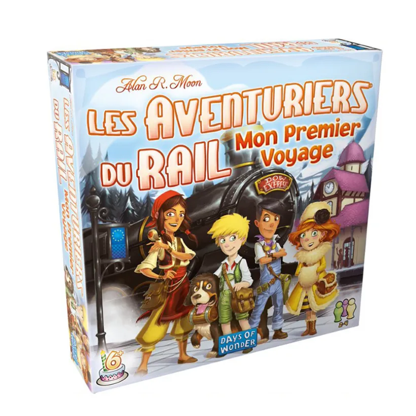 Jeux de Société - Aventuriers du Rail - Mon Premier Voyage