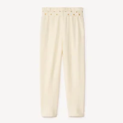 Jogging avec ceinture imprimé cœurs à nouer pour fille
