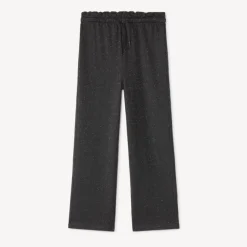 Jogging droit en molleton scintillant pour fille