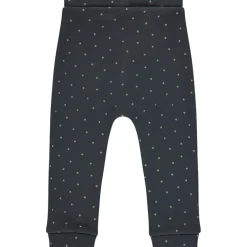 Jogging en jersey contrecollé sherpa à pois pailletés pour bébé fille