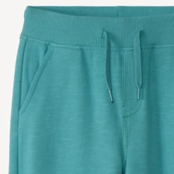 Jogging en molleton slub uni pour garçon