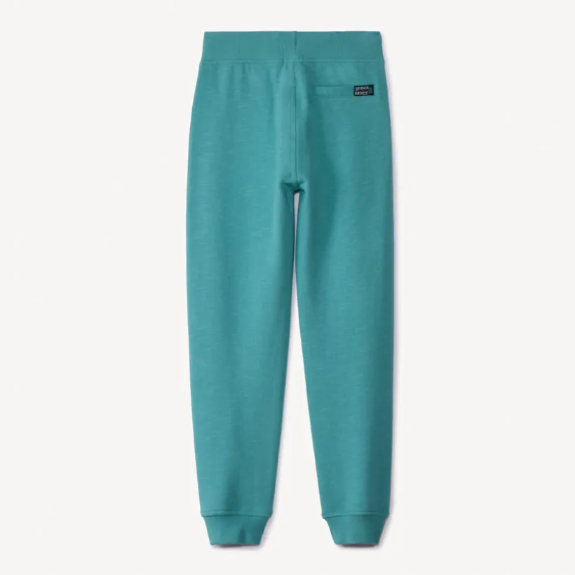 Jogging en molleton slub uni pour garçon