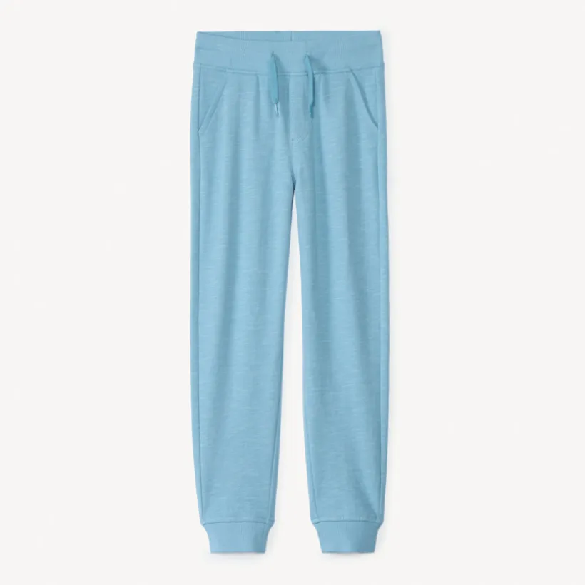 Jogging en molleton slub uni pour garçon