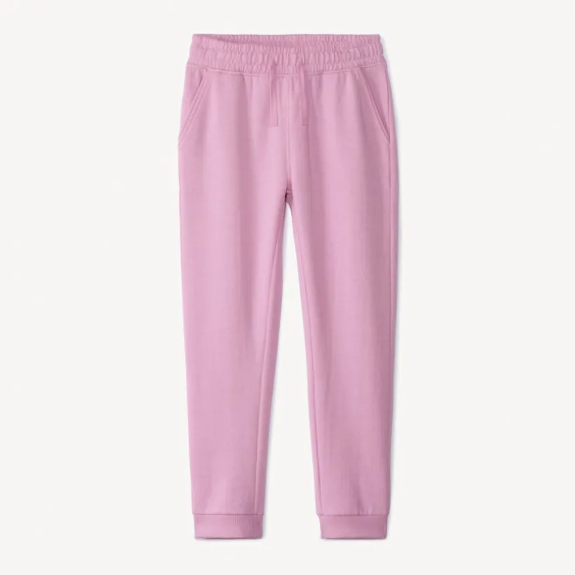 Jogging en molleton uni pour fille