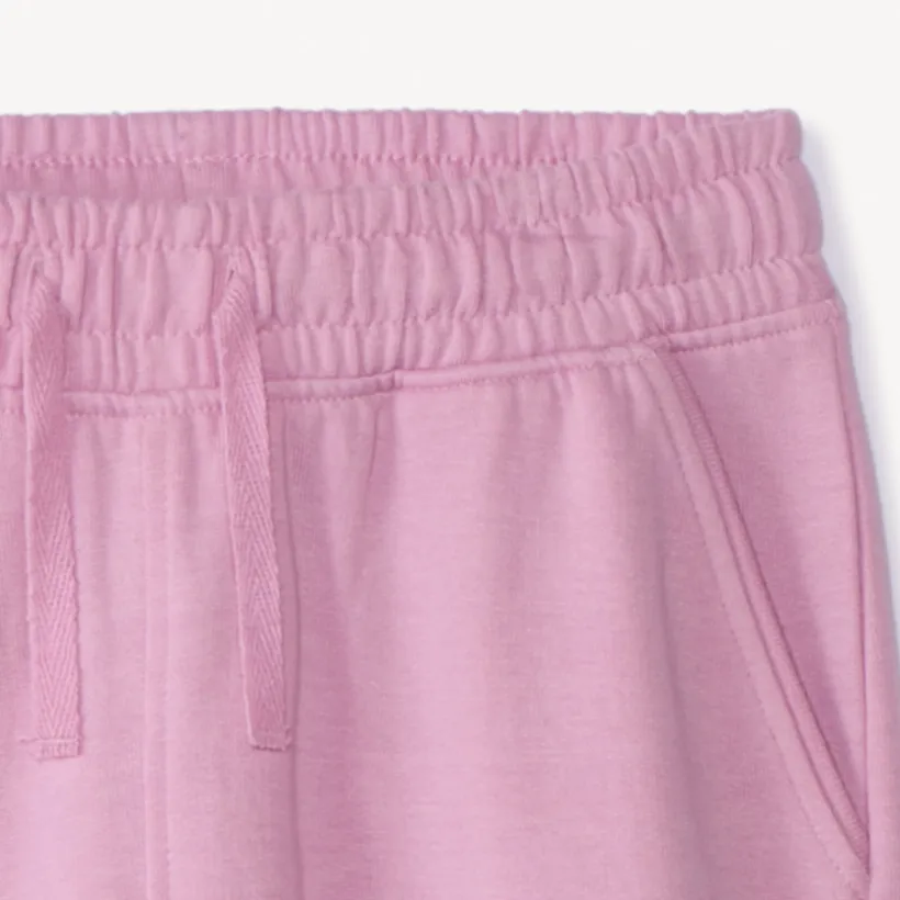 Jogging en molleton uni pour fille