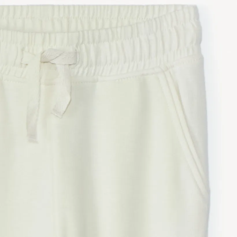 Jogging en molleton uni pour fille