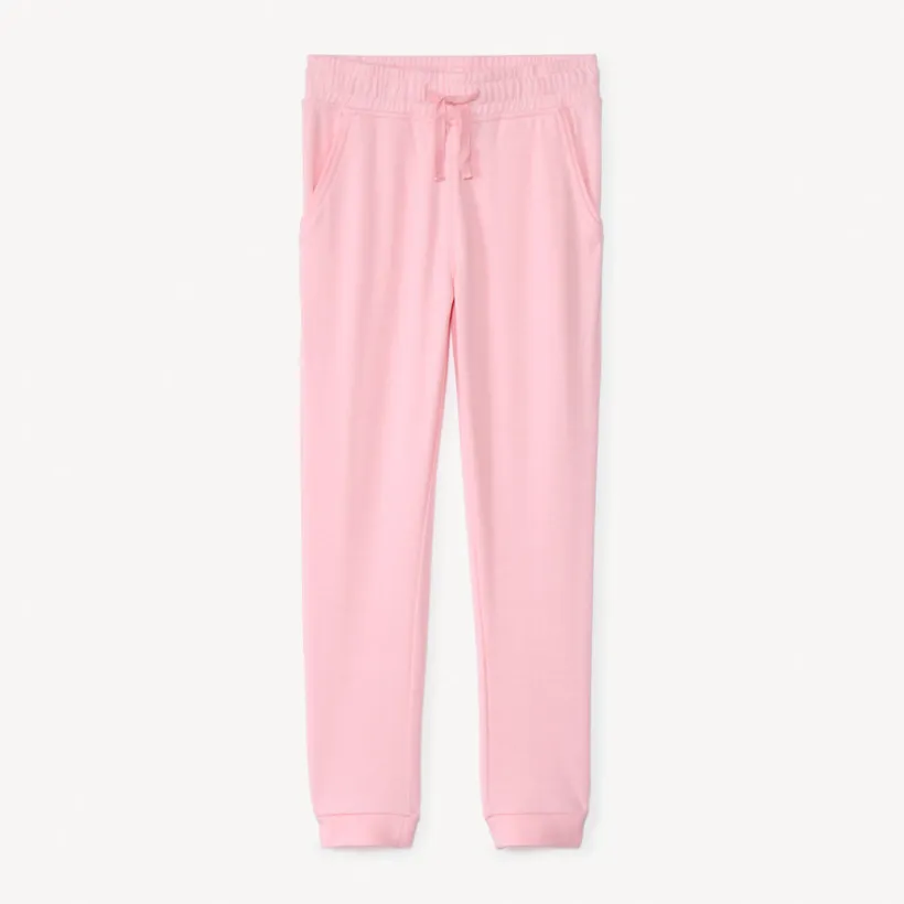 Jogging en molleton uni pour fille