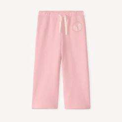 Jogging large en piqué motif papillon pour bébé fille