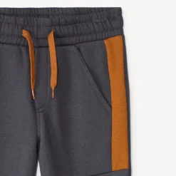 Jogging molleton bicolore à poches pour garçon
