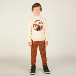 Jogging molleton doublé velours pour garçon