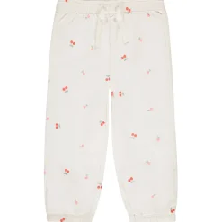 Jogging molleton forme boule à broderies pour bébé fille