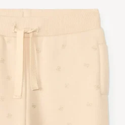 Jogging molleton imprimé nœuds pailletés pour bébé fille