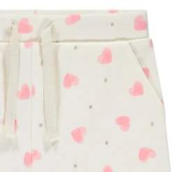 Jogging molleton imprimé pailleté pour bébé fille