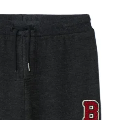 Jogging molleton à patchs bouclettes pour bébé garçon