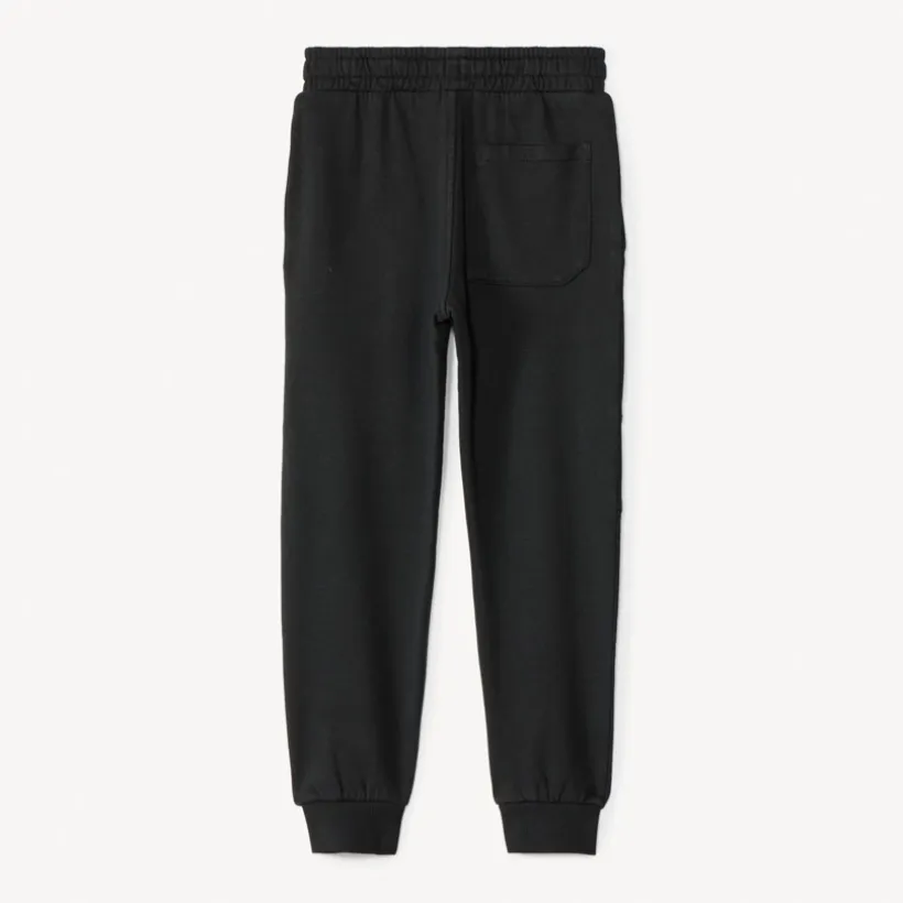 Jogging molleton uni brodé pour garçon