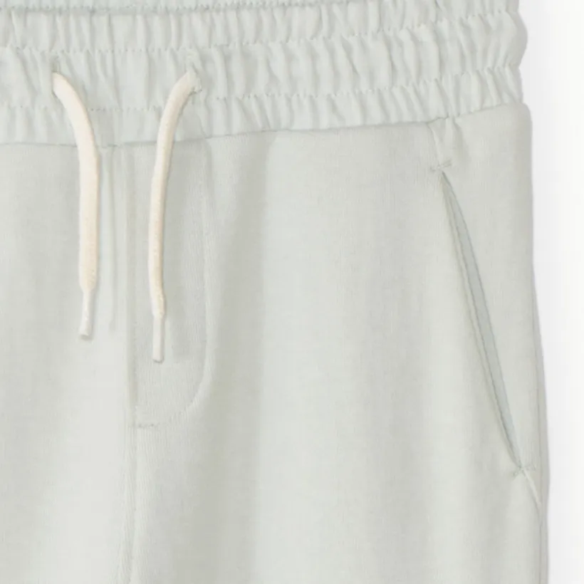 Jogging molleton uni à poche cargo pour garçon