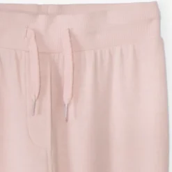 Jogging molleton uni pour fille