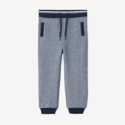 Jogging piqué effet chiné pour bébé garçon