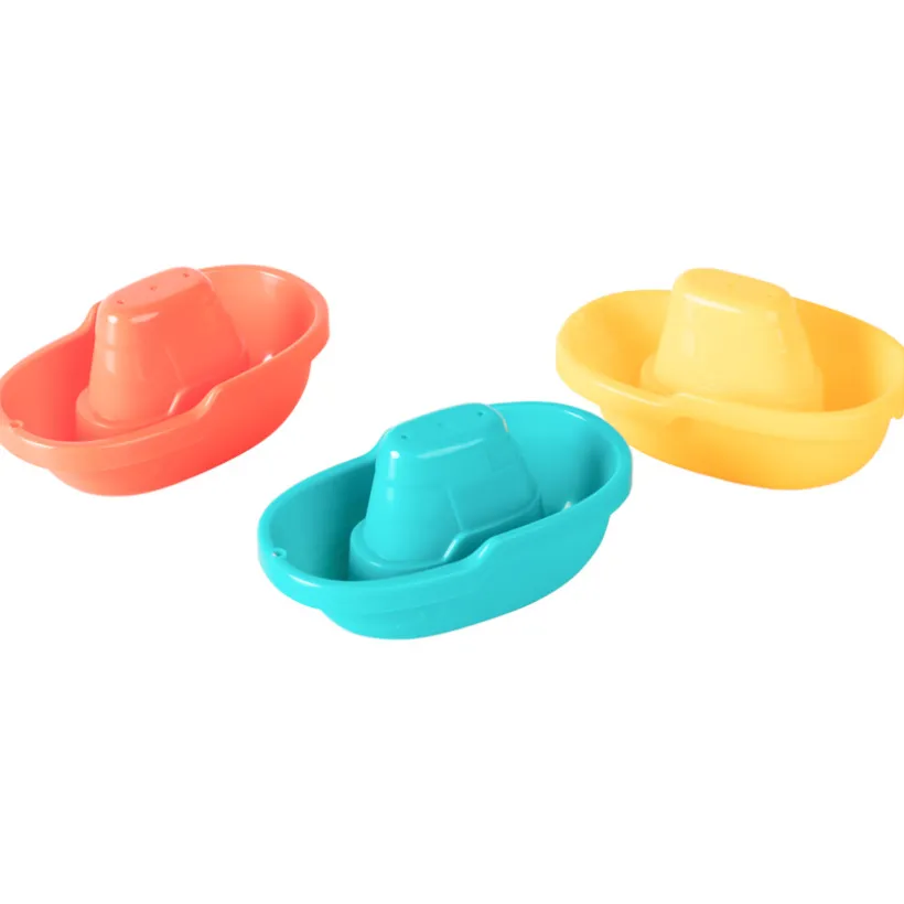 Jouet de bain bateau x3