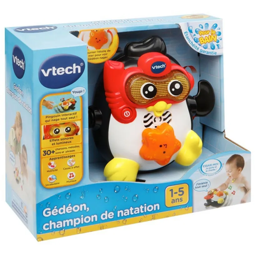 Jouet de bain Gedeon Le Pingouin Champion de natation