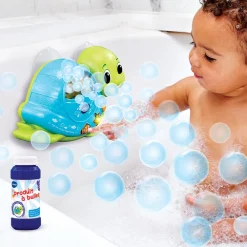 Jouet de bain musical Juju la tortue magi'bulles