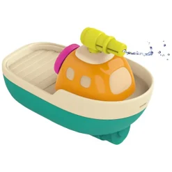 Jouet de bain Toby le bateau à jet d'eau rigolo
