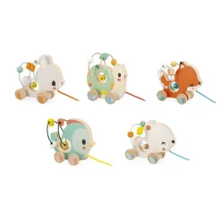 Jouet en bois Baby Looping Animaux (modèle aléatoire)