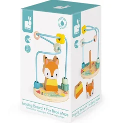Jouet 1er âge Looping Renard en bois Pure
