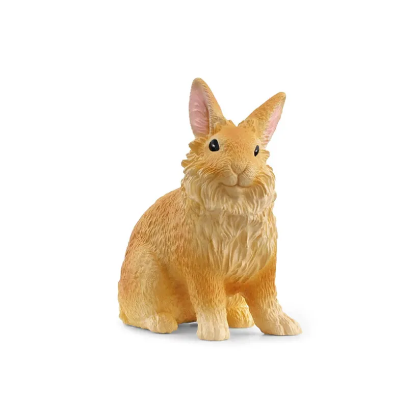 Jouet figurine lapin tête de lion