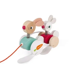 Jouet Lapins à promener Zigolos