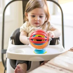 Jouet à ventouse Sticky Spinner pour chaise-haute