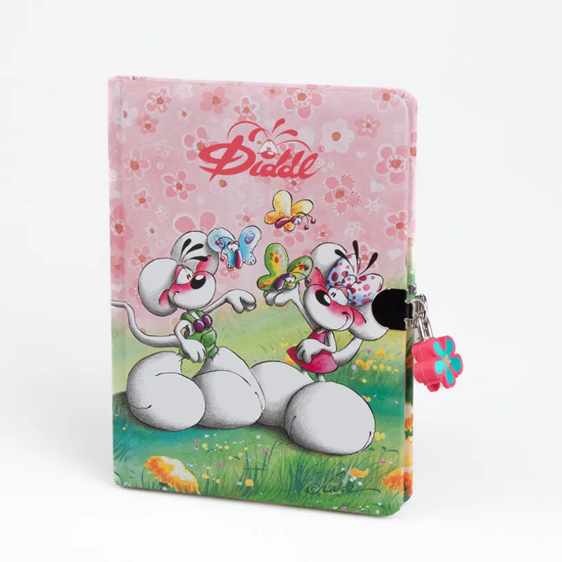 Journal intime avec cadenas Diddl et ses amis