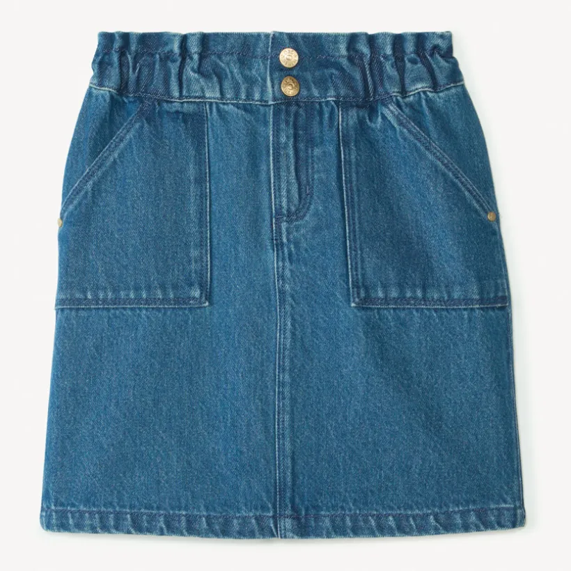 Jupe courte en jean pour fille
