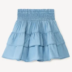 Jupe courte à volants pour fille