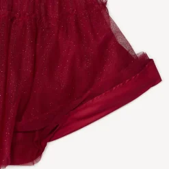Jupe de fête en tulle pailleté pour fille
