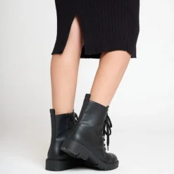 Jupe longue moulante à fente pour femme