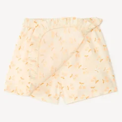 Jupe-short motif cerise pour bébé fille