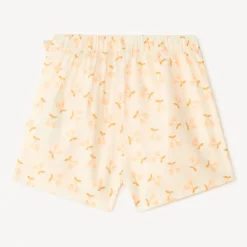 Jupe-short motif cerise pour bébé fille