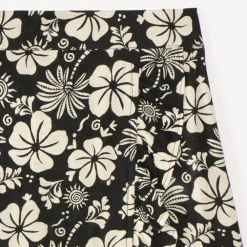 Jupe-short portefeuille imprimée florale pour fille