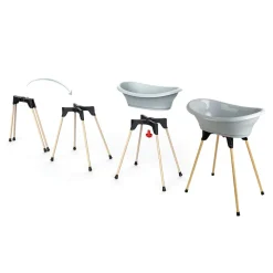 Kit baignoire Vasco 3 en 1 gris charme