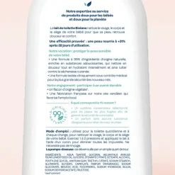 Lait de toilette douceur hydratant 750 ml