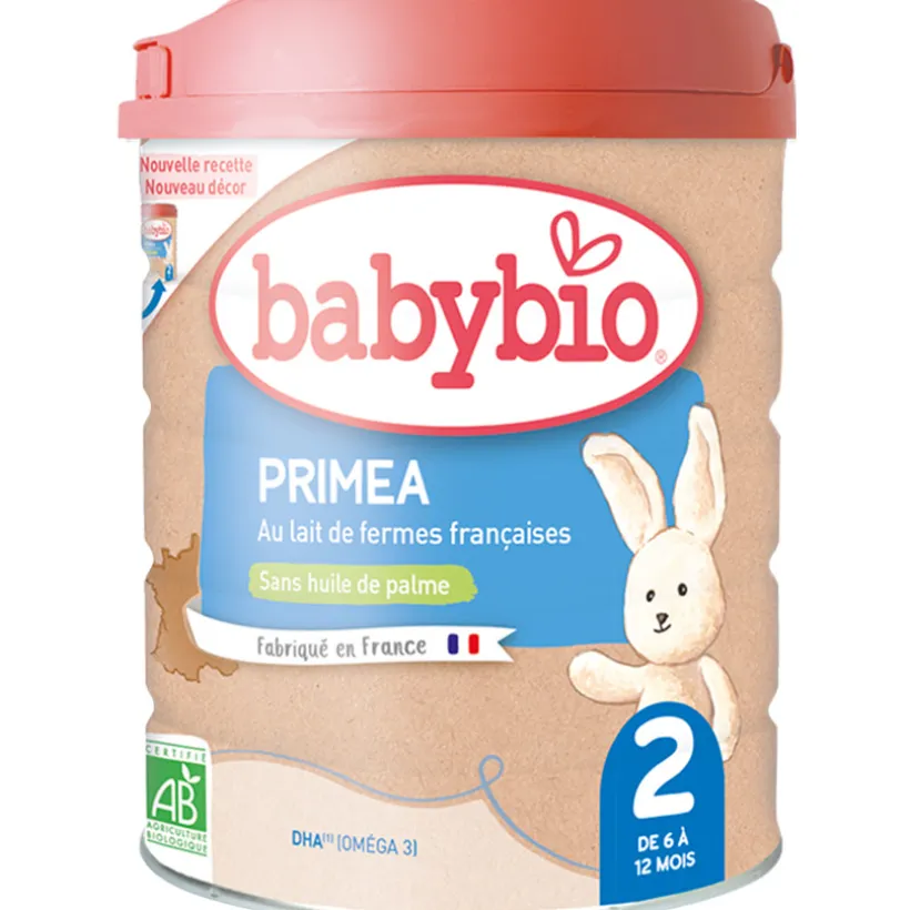 Lait en poudre 2e âge Primea 2 au lait de vache 800g