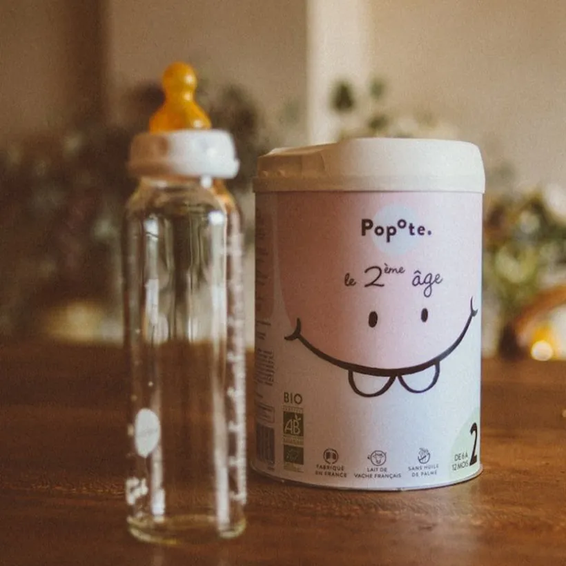 Lait en poudre 2ème âge bio 800 g