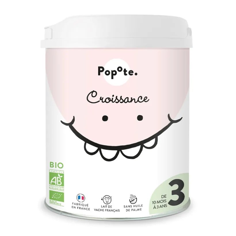 Lait en poudre 3ème âge Croissance bio 800 g
