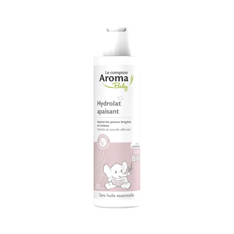 Lait hydrolat apaisant bébé certifié Bio 200 ml
